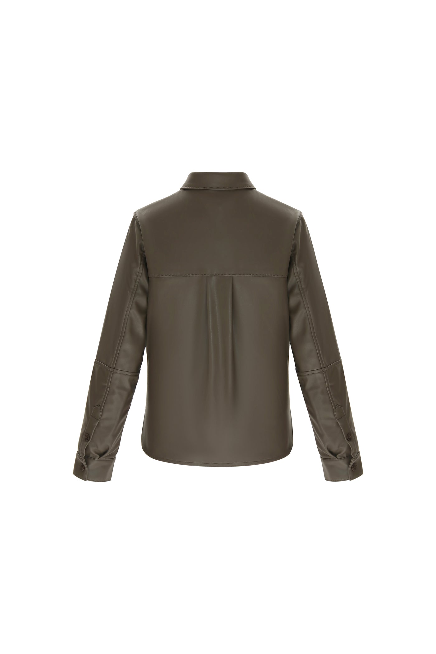 Leather Blouse-Jacket