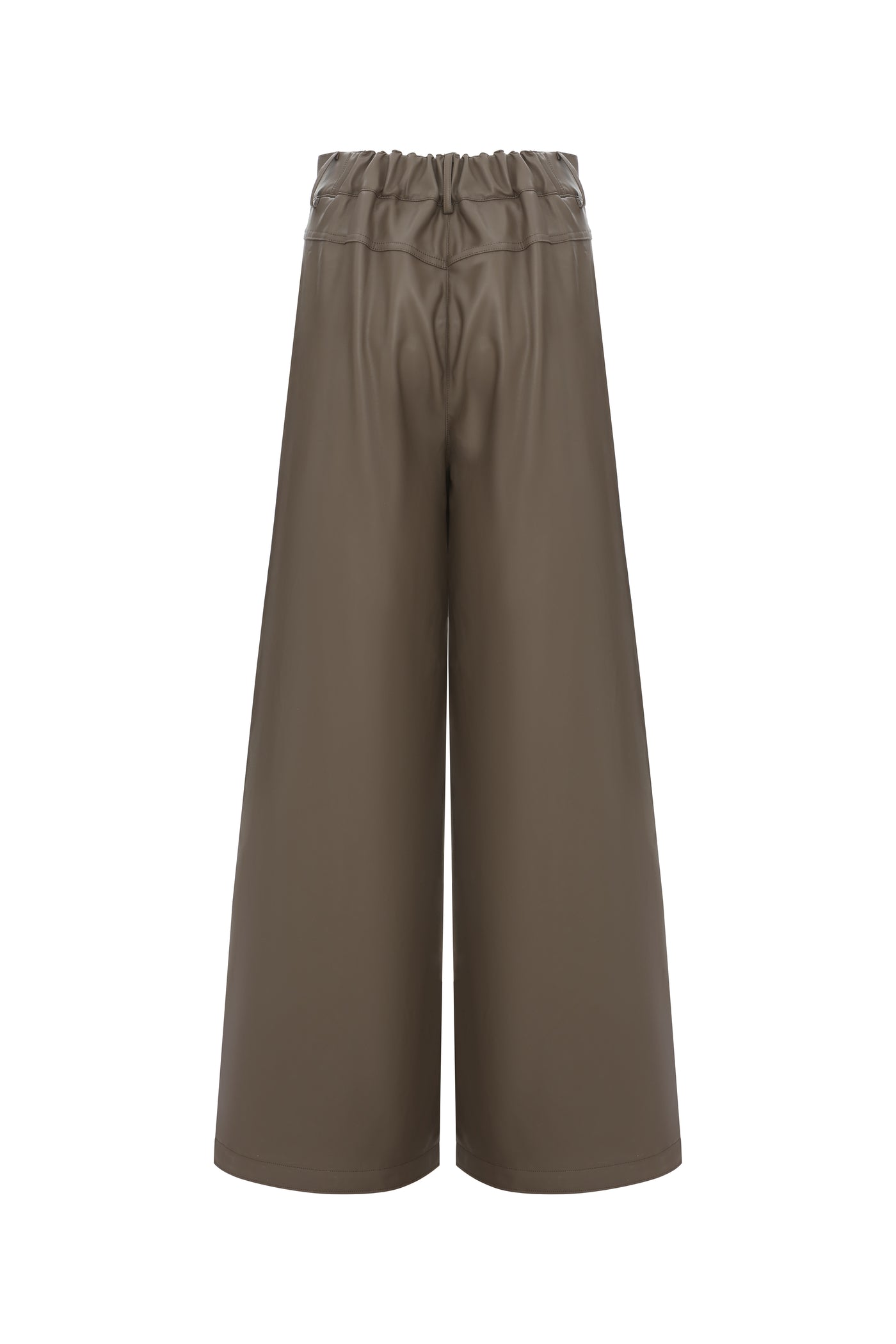 Vegan Wide-Leg Trousers