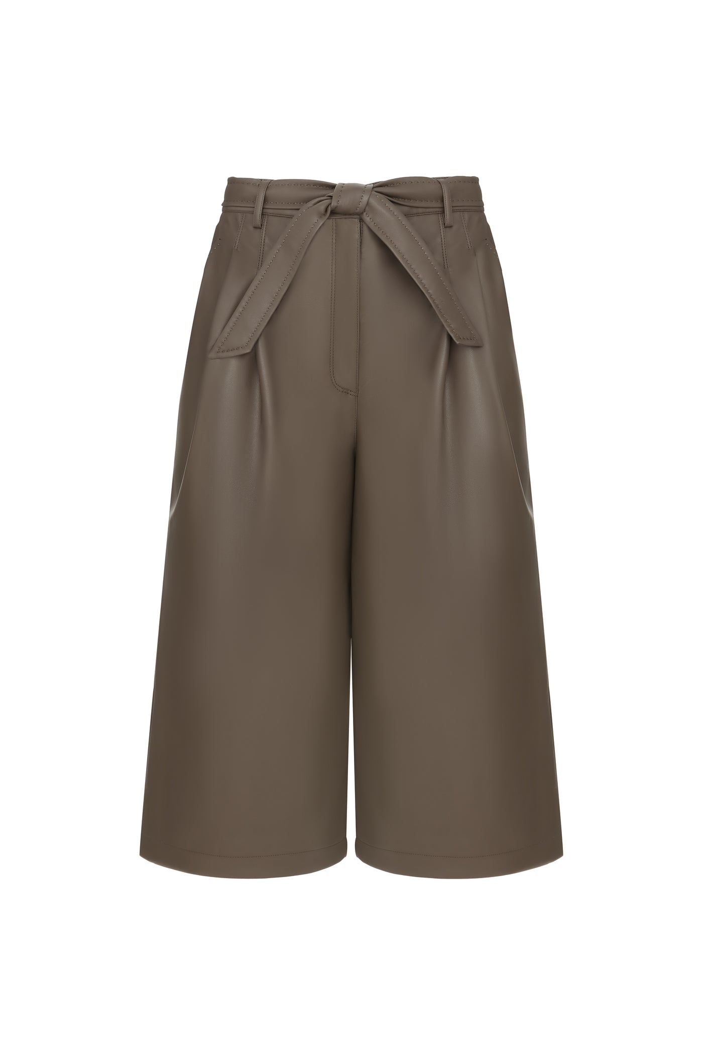 Vegan Leather Culottes