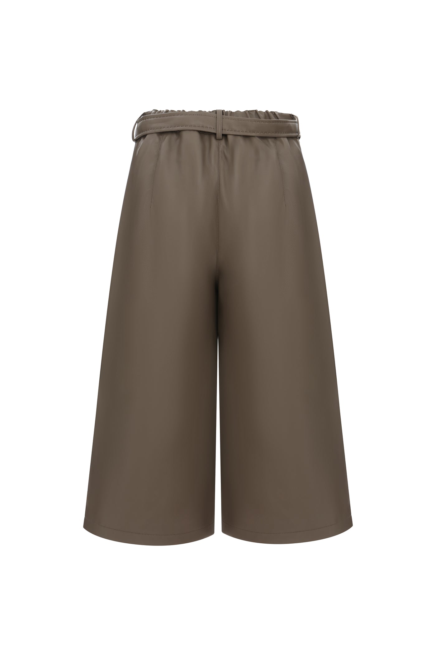 Vegan Leather Culottes