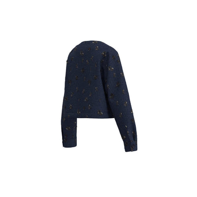 Jacket with Embroidered Detail