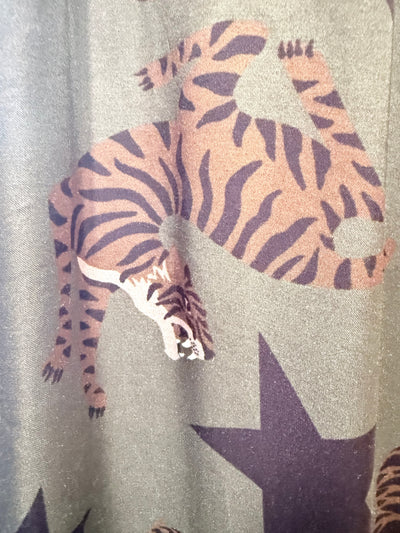 Tiger Print Maxi Dress