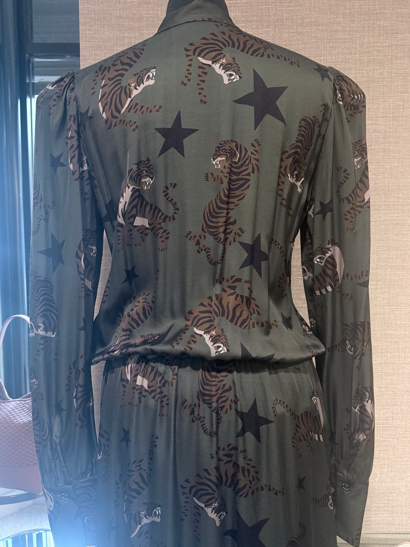 Tiger Print Maxi Dress