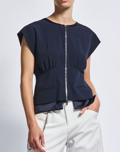 Feminine adjustable vest