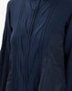 Wool-blend cardigan with zip and  inserts