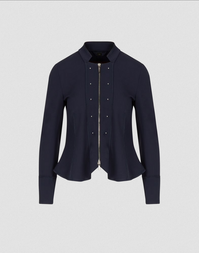 Navy cardigan-jacket