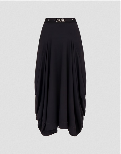 Pull on "MELODIC" skirt with decorative belt