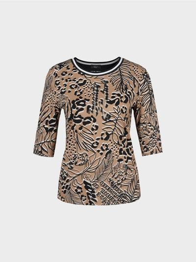 T-shirt with Leo Print