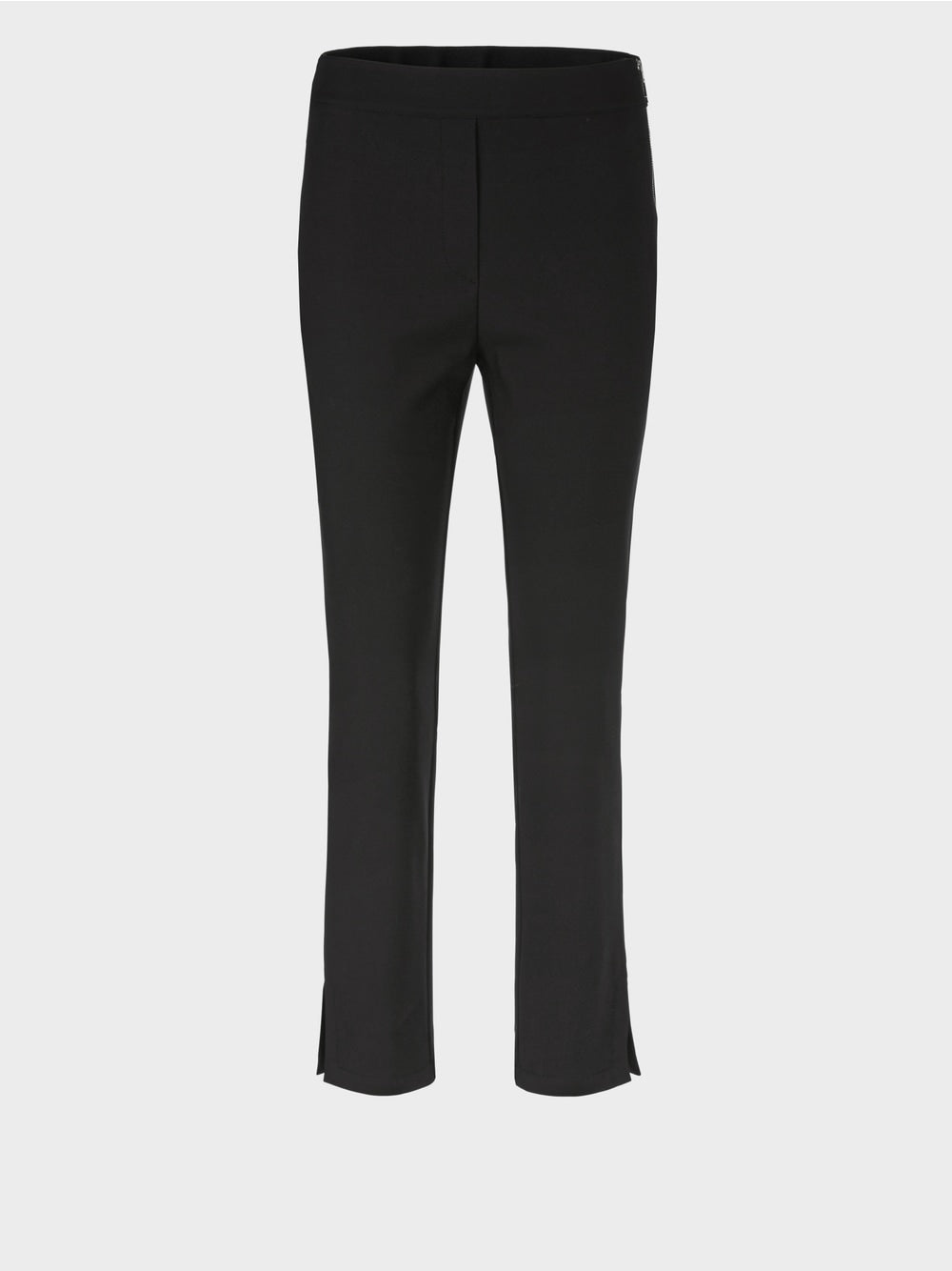 Slim trousers with high waist