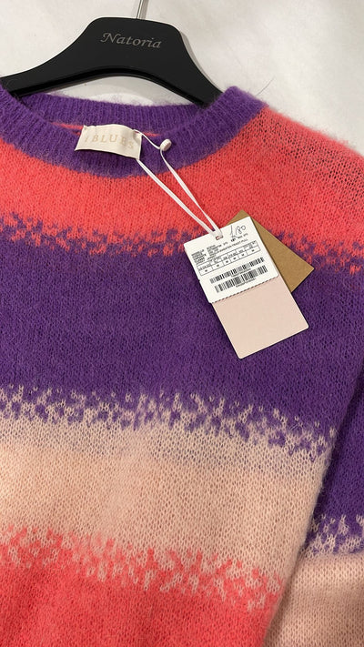 Jacquard sweater alpaca blend