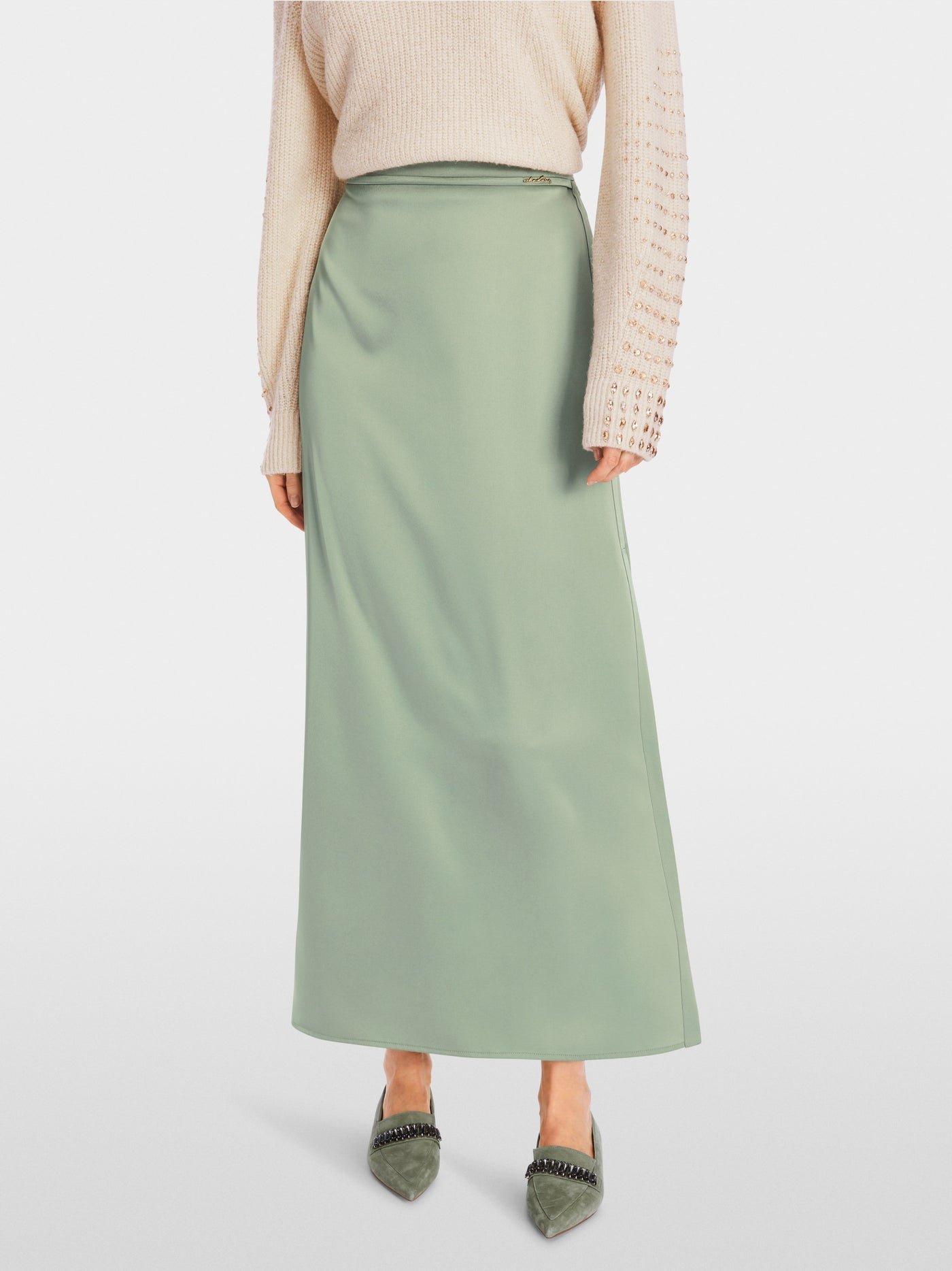 Maxi pencil skirt