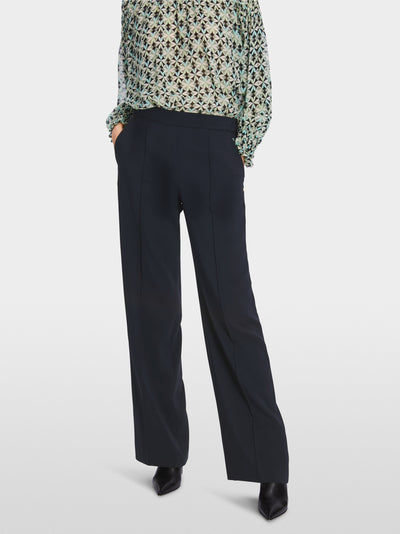 Wide leg flowing trousers