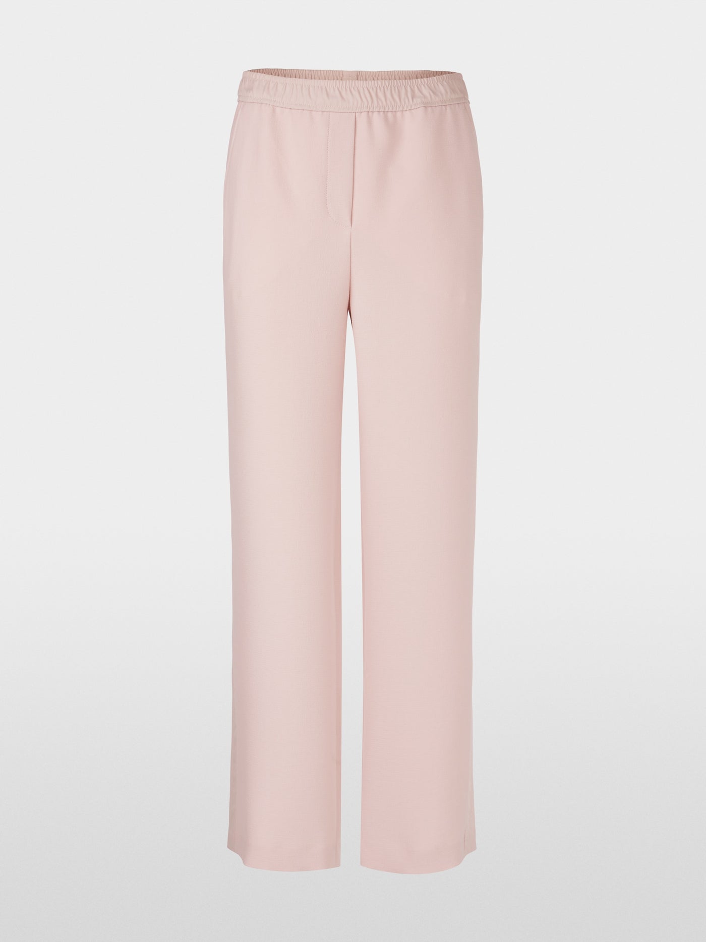 Slip-on high waisted trousers