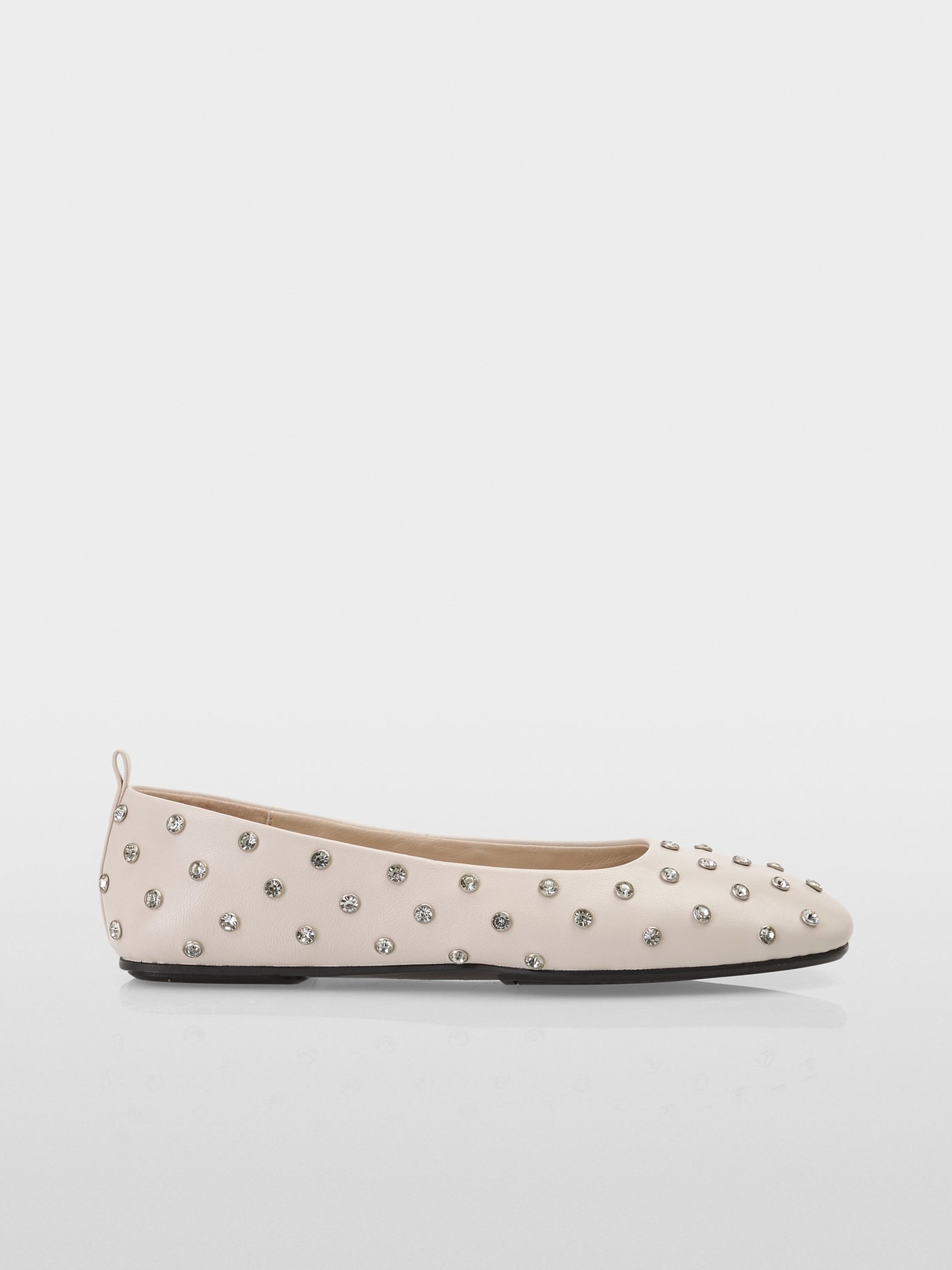 Ballerina flats made of soft leather