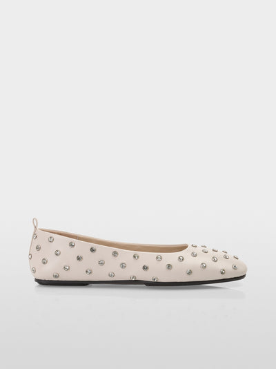 Ballerina flats made of soft leather