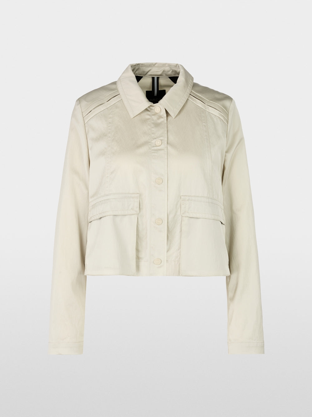 Soft flowing A-line jacket