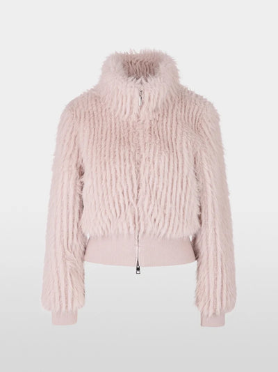 Short faux fur jacket
