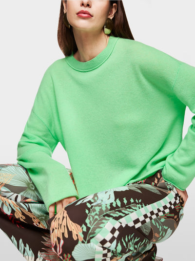 Oversized 100% cashmere jumper