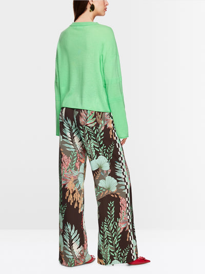Oversized 100% cashmere jumper