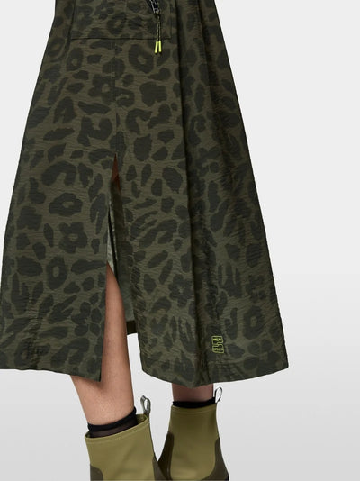 Leopard print maxi dress