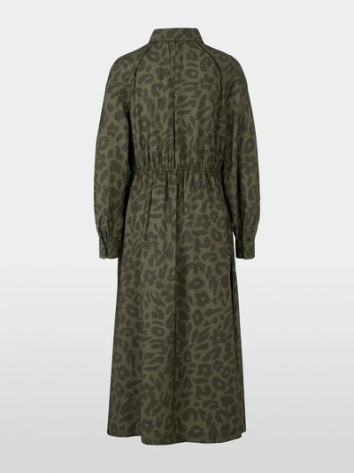Leopard print maxi dress
