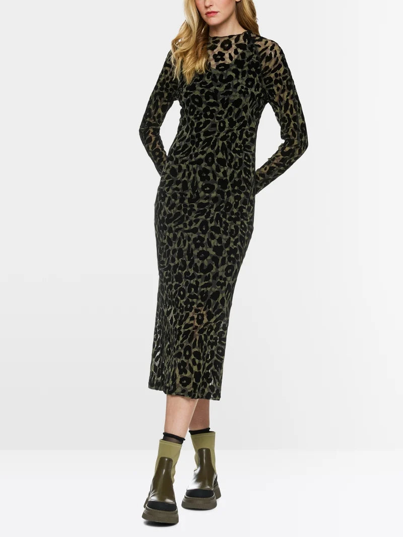 Mesh maxi dress