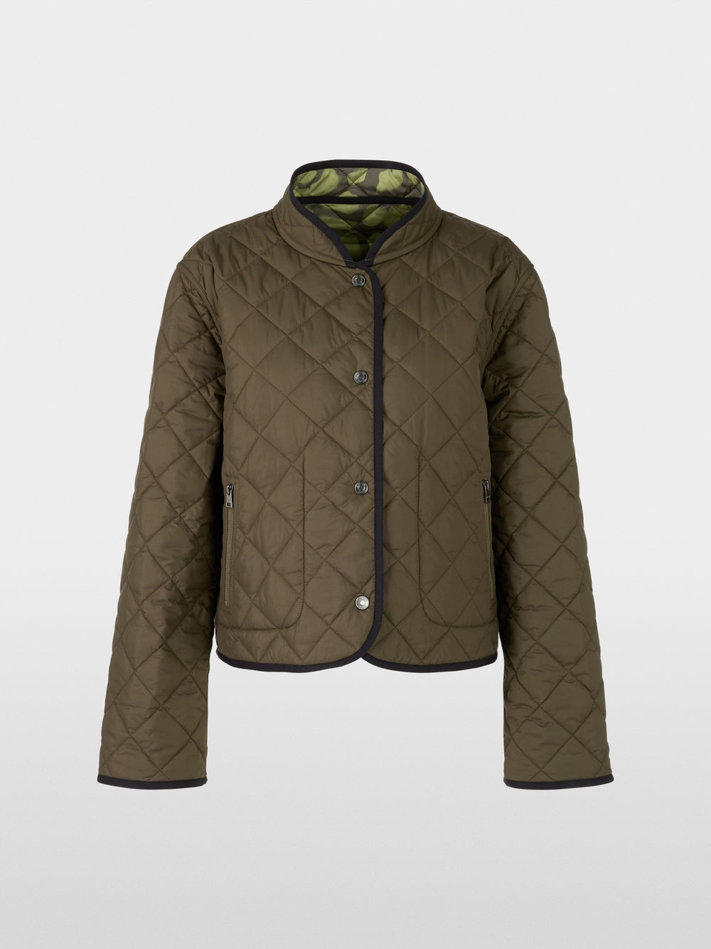 Reversible quilted jacket
