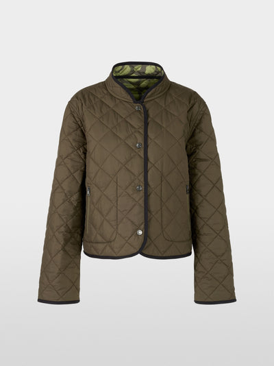 Reversible quilted jacket