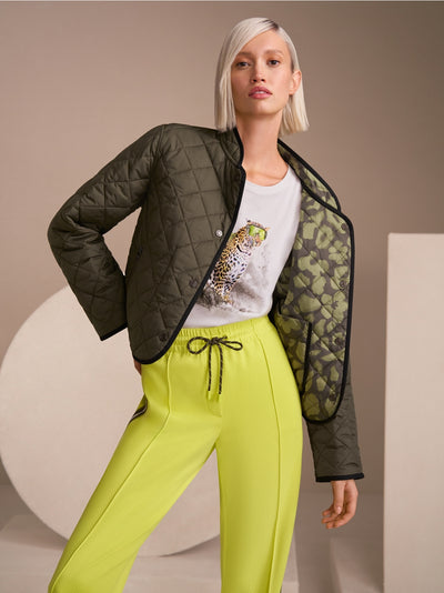 Reversible quilted jacket