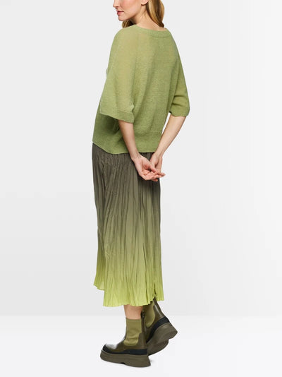 Lightweight alpaca and wool jumper
