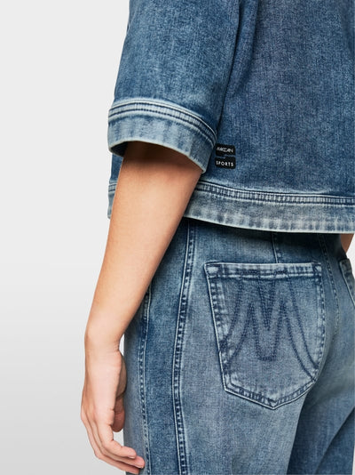 Denim blouse