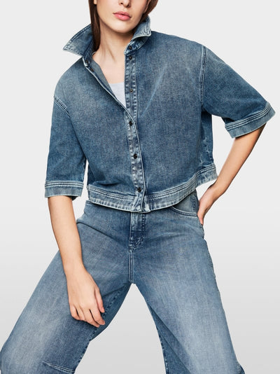 Denim blouse