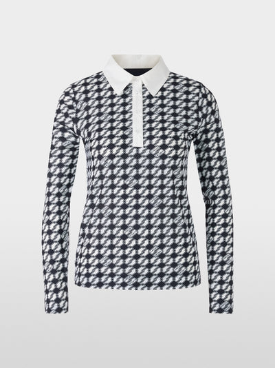 Buttoned polo shirt