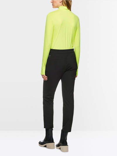 Techno material trousers