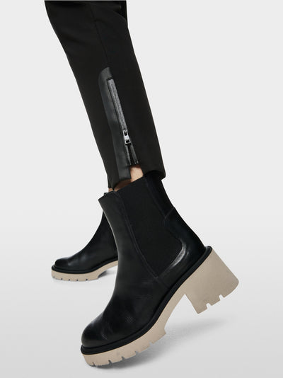 Techno material trousers