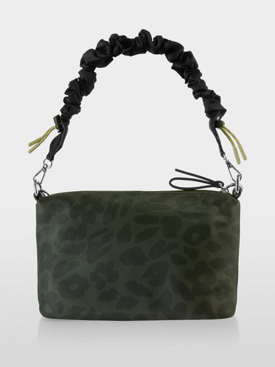 Small leopard print shoulder bag
