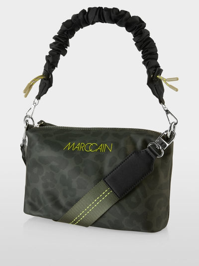 Small leopard print shoulder bag