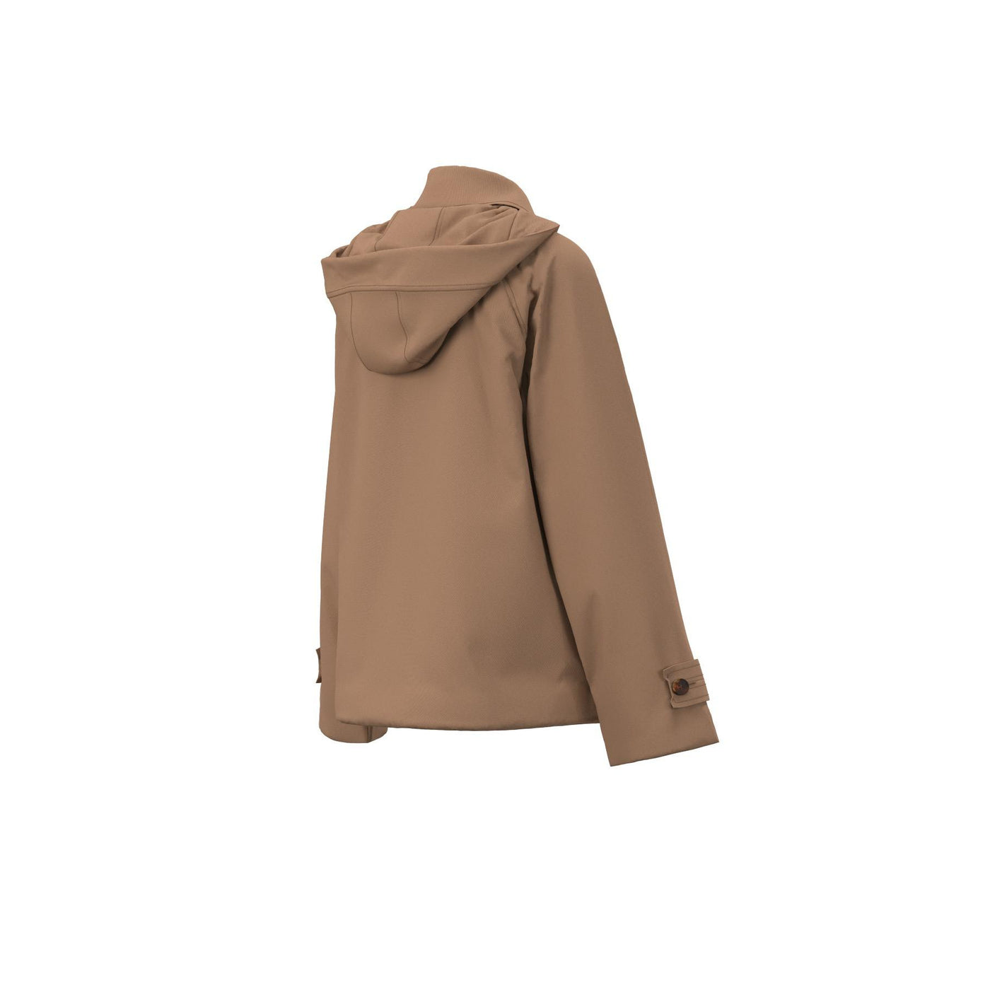 A-Line Trench with Detachable Hood Lightly Padded