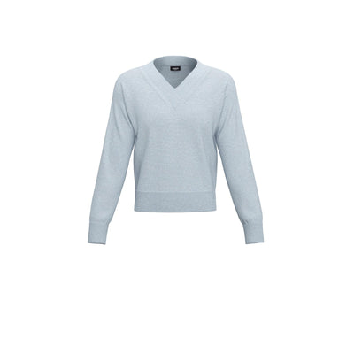 V- neck sweater in Wool & Cashmere Blend